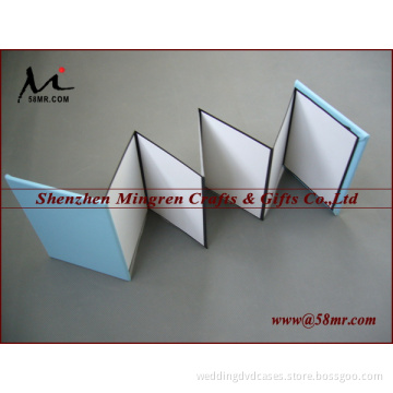 6x8 Fabric Cloth Linen Accordion Photo Book Album